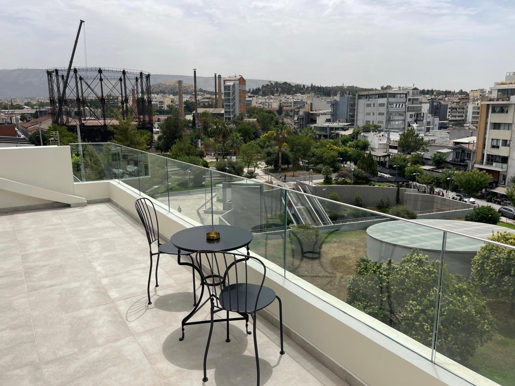 Acropolis View Luxurious Studio Living Atény Exteriér fotografie